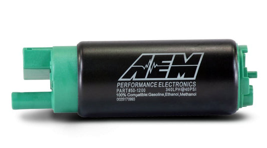 AEM E85 Compatible In-Tank High Flow Fuel Pump, 340LPH, Universal Fit ( 50-1200 ) - RE-WIRES NZ