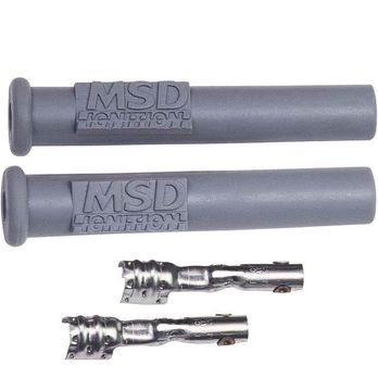 MSD 3301 Silicone Straight, Spark Plug Boots & Terminals