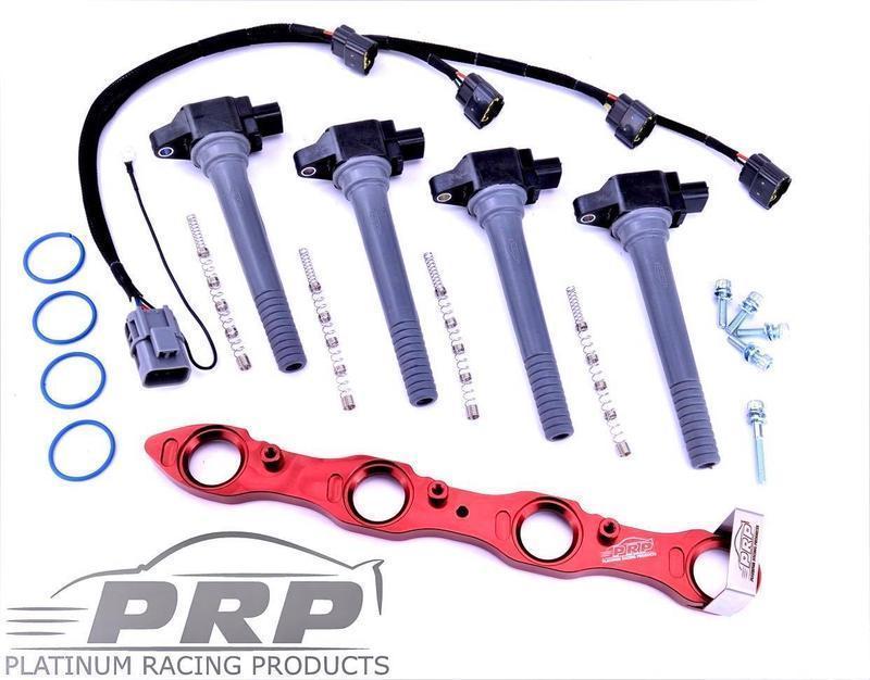 PLATINUM RACING PRODUCTS - SR20 COIL KIT FOR SERIES 2 S14, S15, 180SX - SMALL HOLE ROCKER COVER