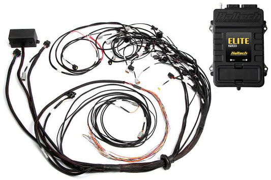 Elite 2500 + Terminated Harness Kit For Ford Falcon FG Barra 4.0L I6  Injector Connector: Factory Bosch EV1