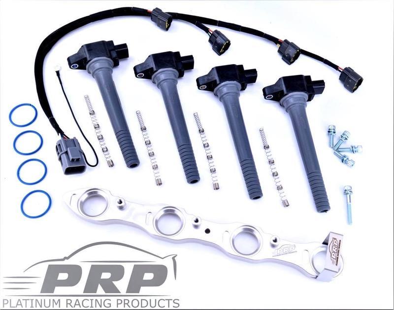 PLATINUM RACING PRODUCTS - SR20 COIL KIT FOR S13 & SERIES 1 S14 & 180SX, BIG HOLE ROCKER COVER